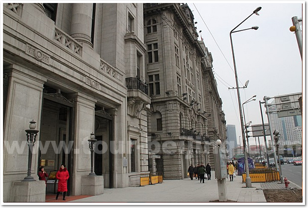 The Bund in Shanghai